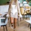 HAZEL & OLIVE Alex Mini Dress - Ivory -HAZEL & OLIVE shop hazel olive alex mini dress ivory 37559259496642