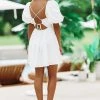 HAZEL & OLIVE Beauti-Ful Mini Dress - White 1 HAZEL & OLIVE Beauti-Ful Mini Dress - White -HAZEL & OLIVE shop hazel olive beauti ful mini dress white 37522645975234