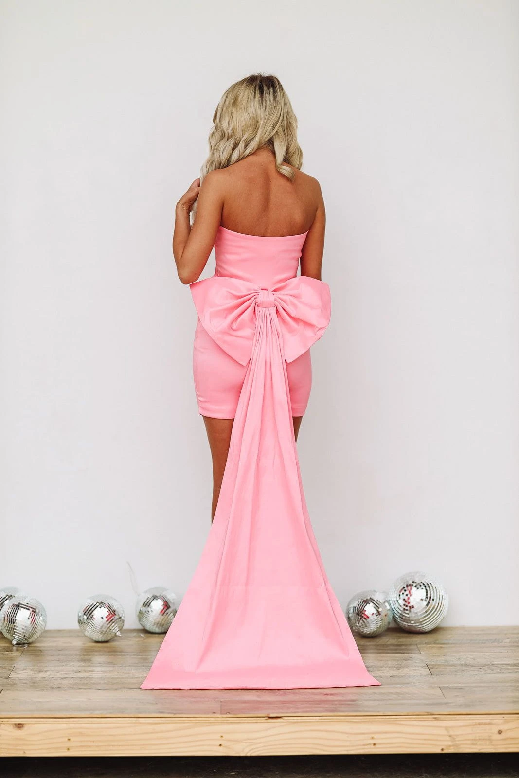 Bowtiful Dress - Bubblegum Pink HAZEL & OLIVE Bowtiful Dress - Bubblegum Pink -HAZEL & OLIVE shop hazel olive bowtiful dress bubblegum pink 35999494963394