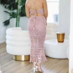 HAZEL & OLIVE Crochet Crop Top - Lavender 7 HAZEL & OLIVE Crochet Crop Top - Lavender -HAZEL & OLIVE shop hazel olive crochet crop top lavender 36942375846082