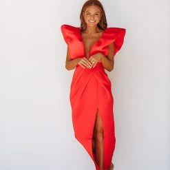 HAZEL & OLIVE Crystal's Dynasty Dress - Red 8 HAZEL & OLIVE Crystal's Dynasty Dress - Red -HAZEL & OLIVE shop hazel olive crystal s dynasty dress red 35274524295362