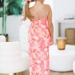 HAZEL & OLIVE Dress For It Maxi Dress- Pink -HAZEL & OLIVE shop hazel olive dress for it maxi dress pink 37124669243586