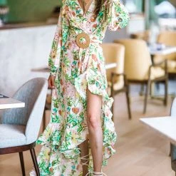 HAZEL & OLIVE Falling For Floral Maxi Dress - Multi -HAZEL & OLIVE shop hazel olive falling for floral maxi dress multi 37562950451394