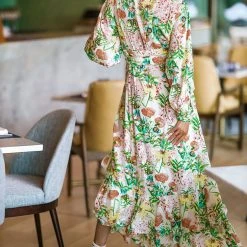 HAZEL & OLIVE Falling For Floral Maxi Dress - Multi -HAZEL & OLIVE shop hazel olive falling for floral maxi dress multi 37562950484162