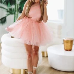 HAZEL & OLIVE Flirty & Fun Tulle Mini Cocktail Dress - Blush Pink 9 HAZEL & OLIVE Flirty & Fun Tulle Mini Cocktail Dress - Blush Pink -HAZEL & OLIVE shop hazel olive flirty fun tulle mini cocktail dress blush pink 37028726374594
