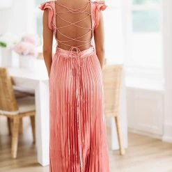 HAZEL & OLIVE For Keeps Maxi Gown - Blush Pink -HAZEL & OLIVE shop hazel olive for keeps maxi gown blush pink 37504178782402