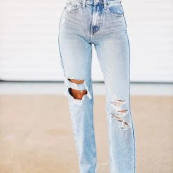 HAZEL & OLIVE Going Out Jeans - Medium Wash 5 HAZEL & OLIVE Going Out Jeans - Medium Wash -HAZEL & OLIVE shop hazel olive going out jeans medium wash 34329649873090