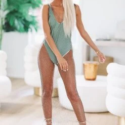 HAZEL & OLIVE Need A Dance Mesh Maxi Dress - Black