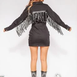 HAZEL & OLIVE Nights On 12th South Dress - Black -HAZEL & OLIVE shop hazel olive nights on 12th south dress black 35986198823106