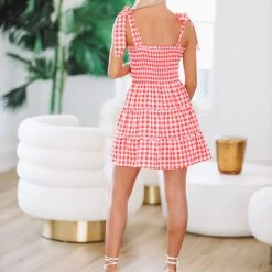 HAZEL & OLIVE Pretty Please Mini Sun Dress - Red And Pink 4 HAZEL & OLIVE Pretty Please Mini Sun Dress - Red And Pink -HAZEL & OLIVE shop hazel olive pretty please mini sun dress red and pink 36836166238402