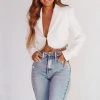 HAZEL & OLIVE Rhinestone Cowgirl Cropped Blazer - White 1 HAZEL & OLIVE Rhinestone Cowgirl Cropped Blazer - White -HAZEL & OLIVE shop hazel olive rhinestone cowgirl cropped blazer white 35910227853506