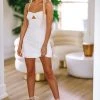 HAZEL & OLIVE Summer Date Night Mini Dress - White -HAZEL & OLIVE shop hazel olive summer date night mini dress white 36905360031938