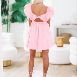 HAZEL & OLIVE To Be Loved By You Babydoll Dress - Pink 4 HAZEL & OLIVE To Be Loved By You Babydoll Dress - Pink -HAZEL & OLIVE shop hazel olive to be loved by you babydoll dress pink 37232529965250